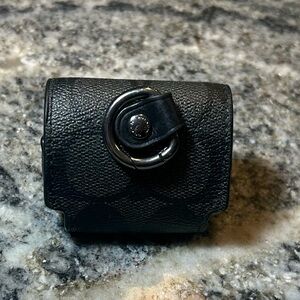 Black Leather AirPod Pro Case